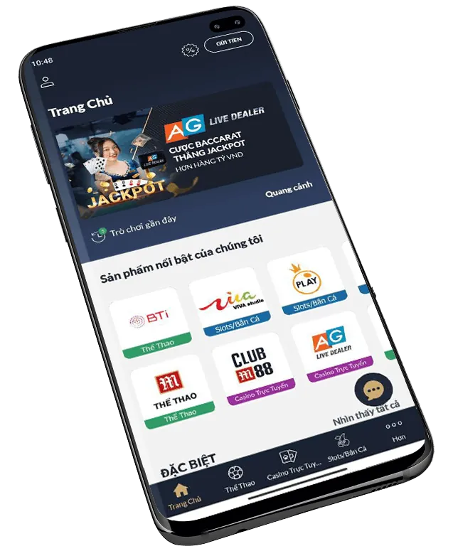 Nạp rút tiền nhanh chóng trên RC88 App